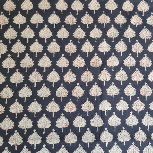 Bagru Hand Block Print aus Indien – TREE